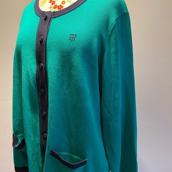 Tommy Hilfiger Button Down Signature Cardi… - Picture 2 of 6